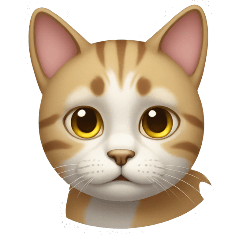 Cat sad emoji