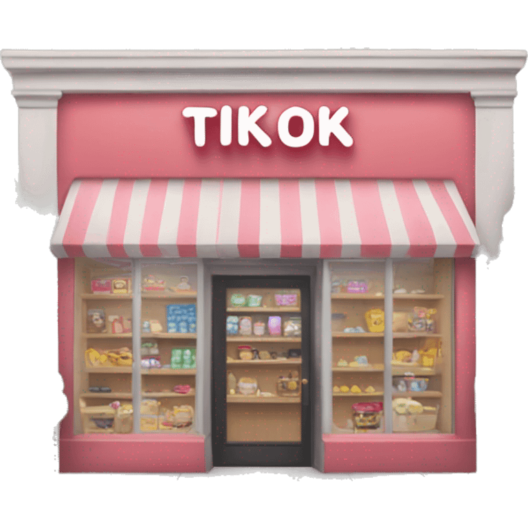 TikTok shop emoji