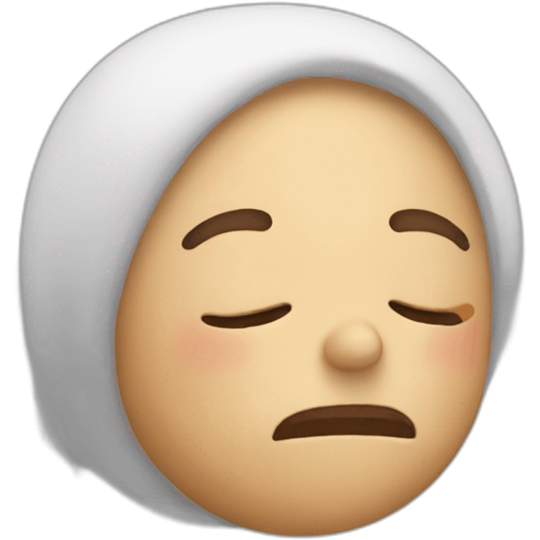 I'm-sleepy emoji