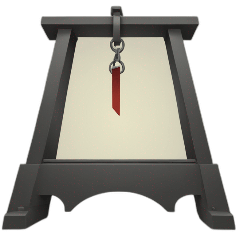 guillotine emoji