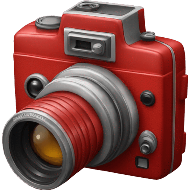 Old red camera emoji