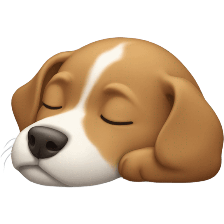 dog sleeping emoji