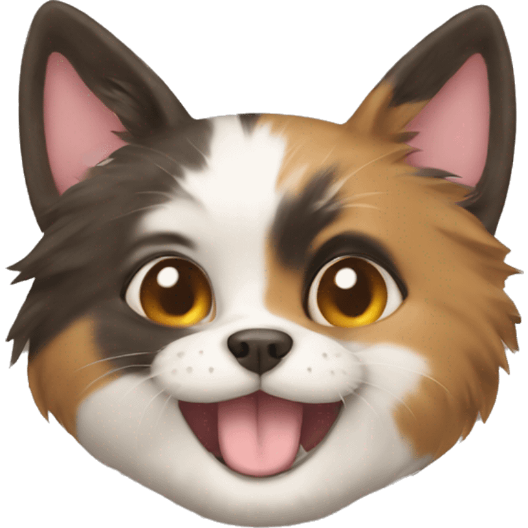 cat dog emoji