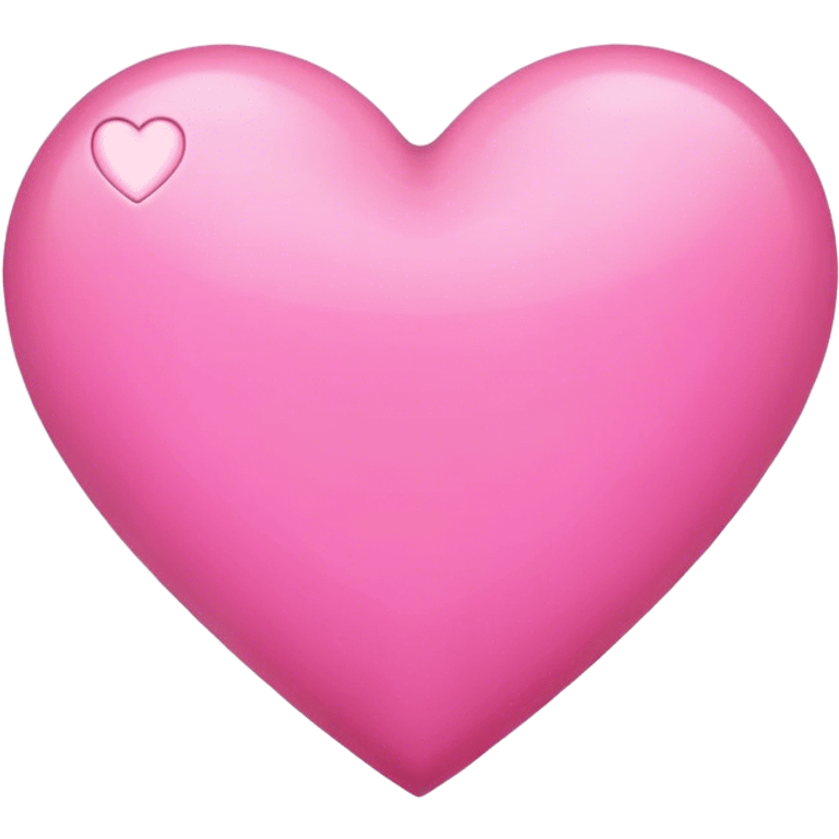 Pink heart emoji