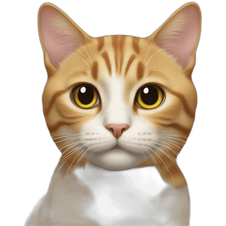 photorealistic cat emoji