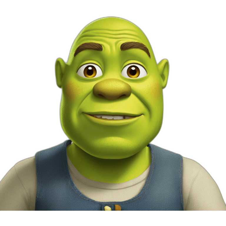 Shrek enceinte emoji