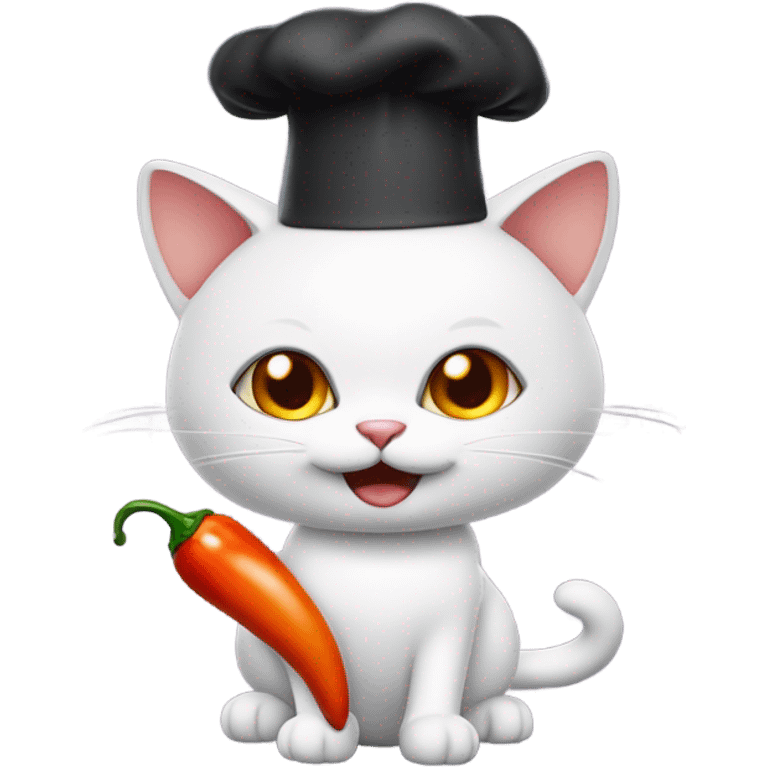 Spicy cat  emoji