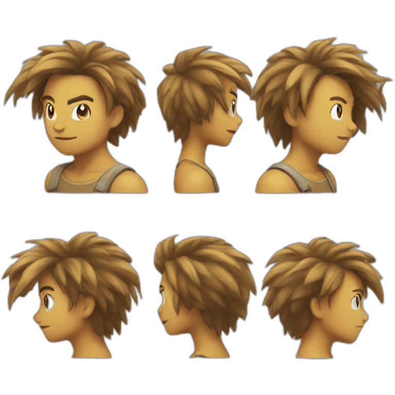 pokemon with hair emoji