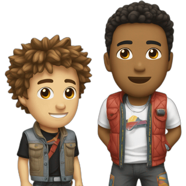 McFly et Carlito emoji