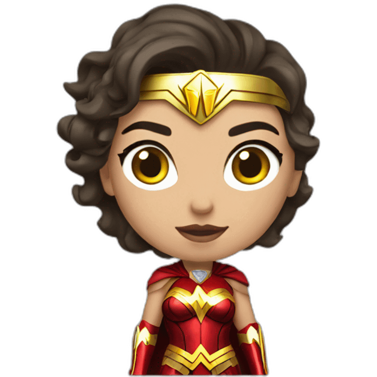 wonder flash woman emoji