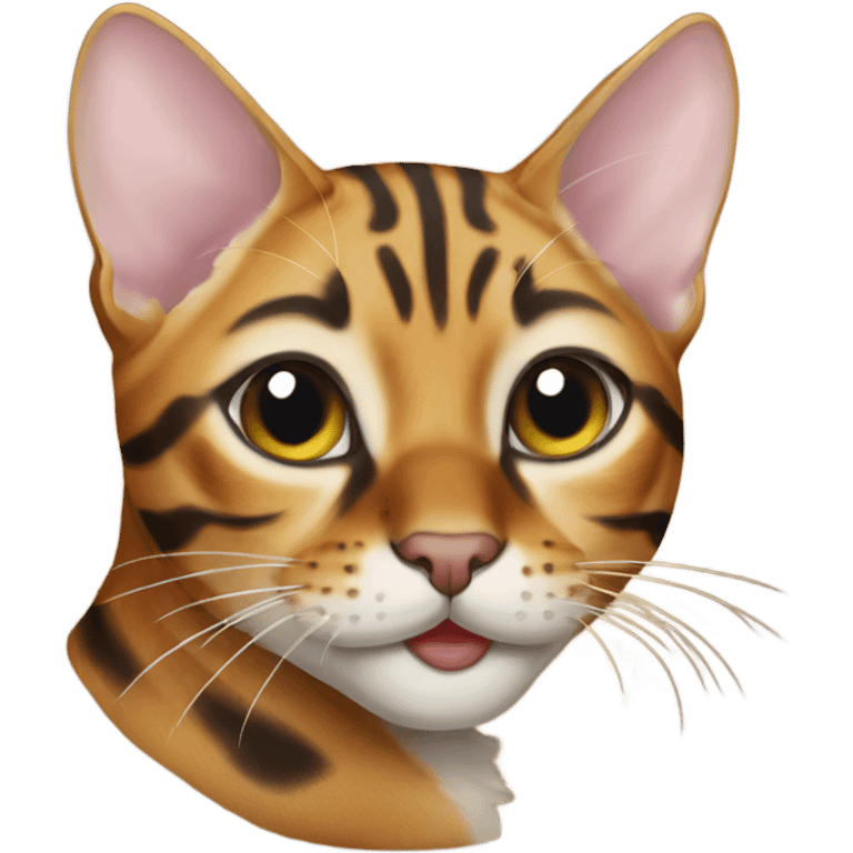 Bengal cat emoji