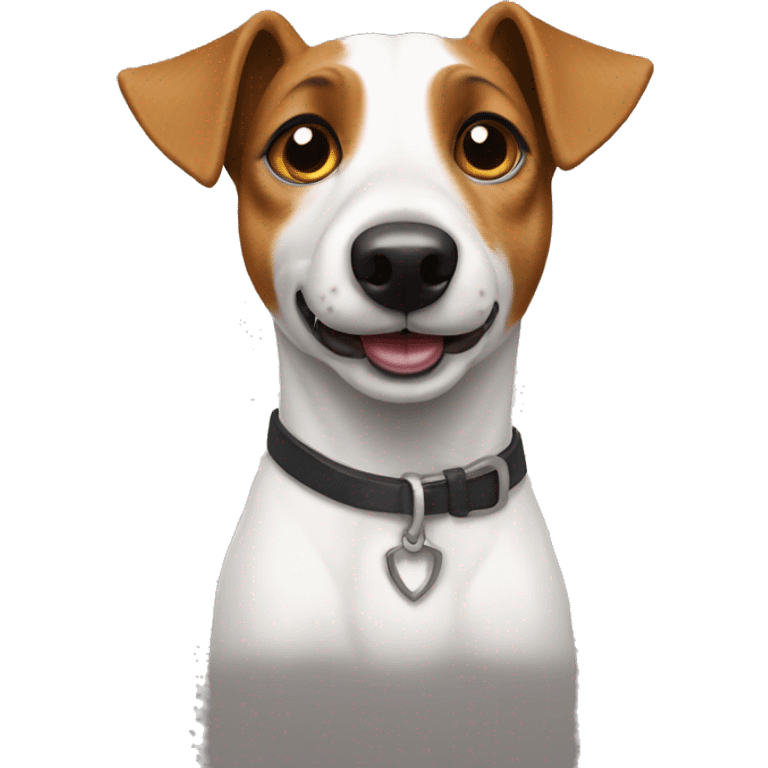 jack russel terrier dog emoji