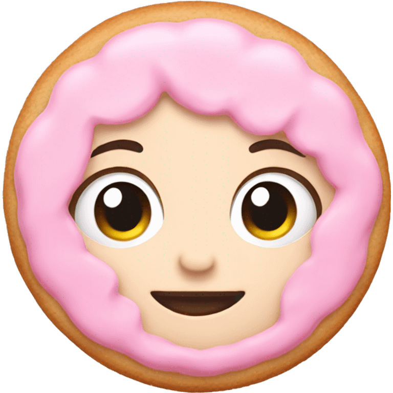 Babypink cookie emoji