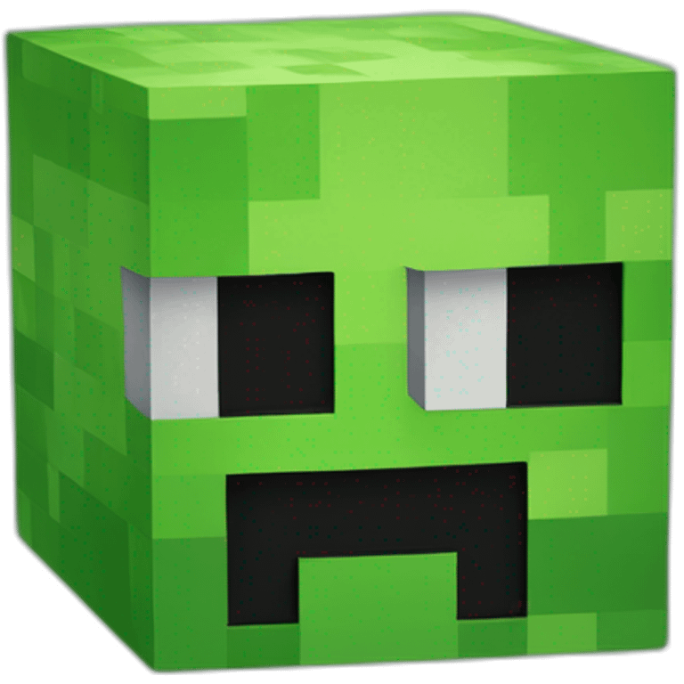 Minecraft creeper emoji