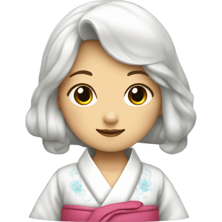 Hanbok dress only emoji