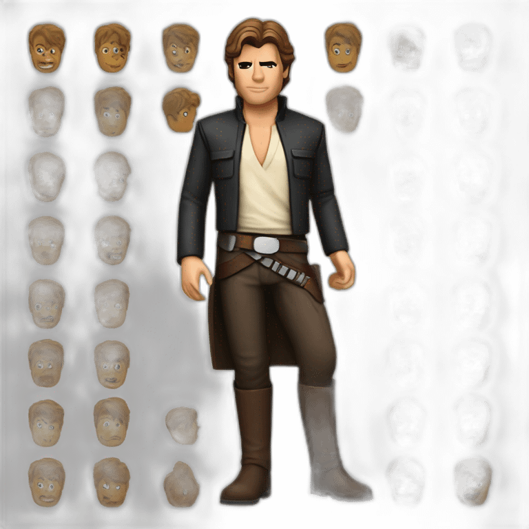 Han solo striptease emoji