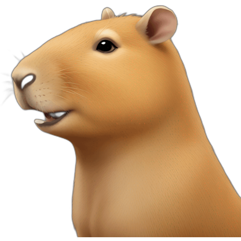 Gay capybara emoji