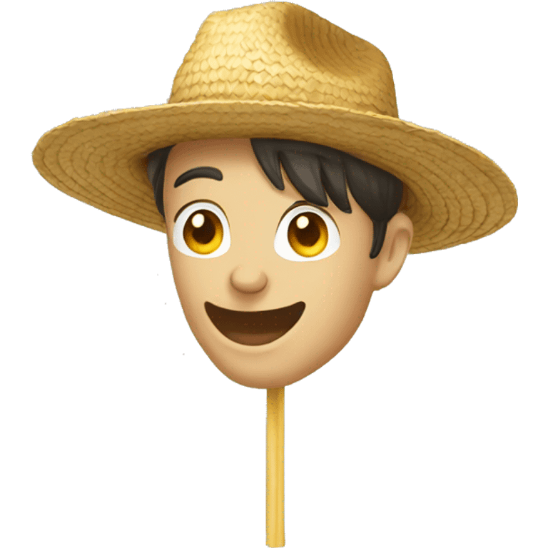 straw hat emoji