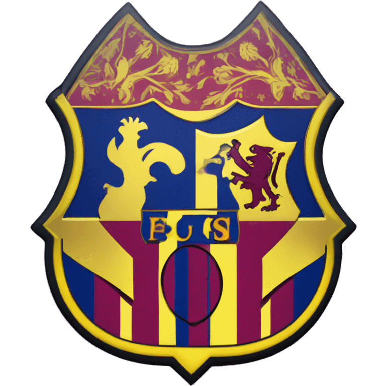 Escudo barça emoji