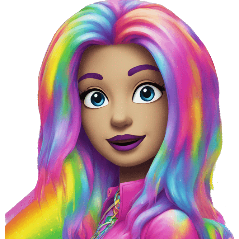 lisa frank sticker emoji