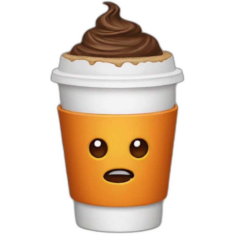 Coffee halloween emoji