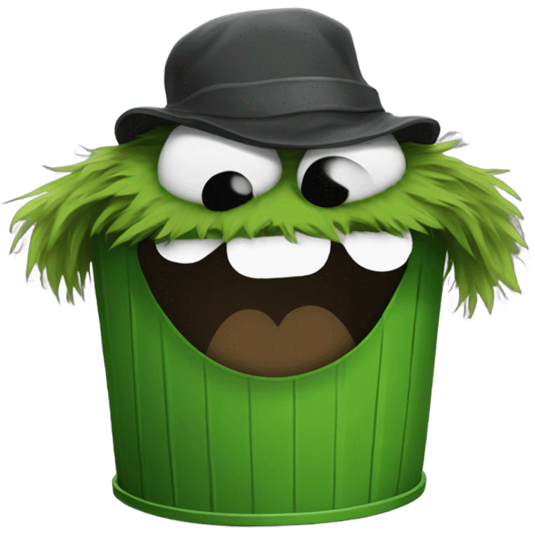 Oscar the grouch emoji