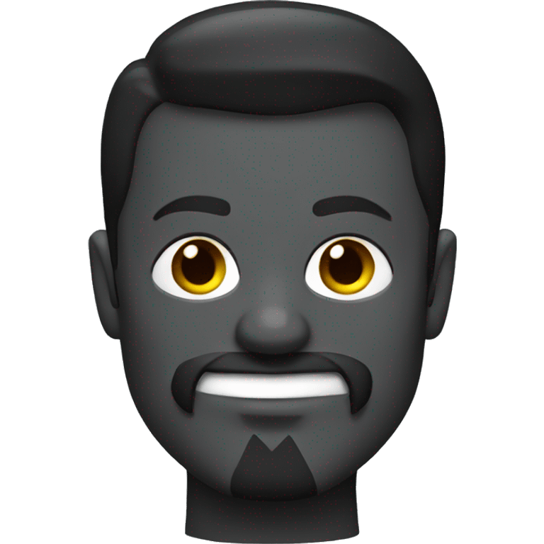 Batman with a goatee emoji