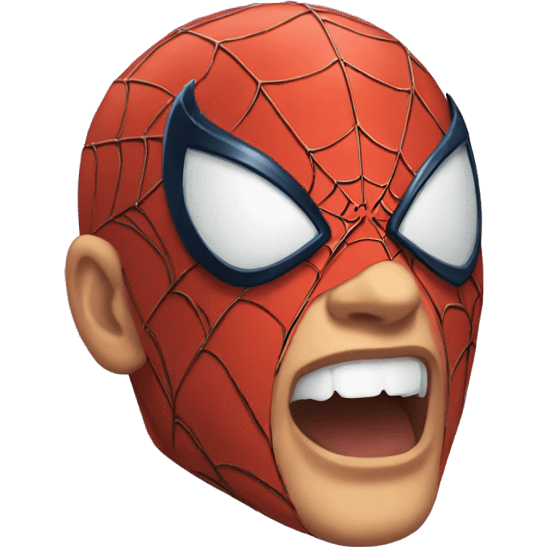 spider man head emoji