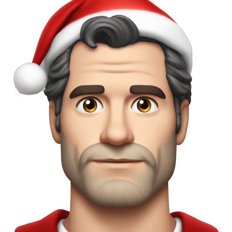 Henry Cavill as Santa Claus  emoji