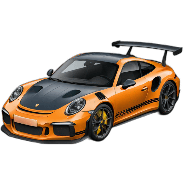 Navy blue Porsche gt3 rs emoji