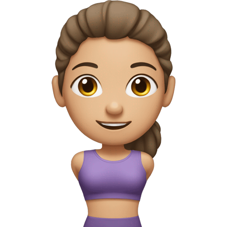 Pilates Girl emoji