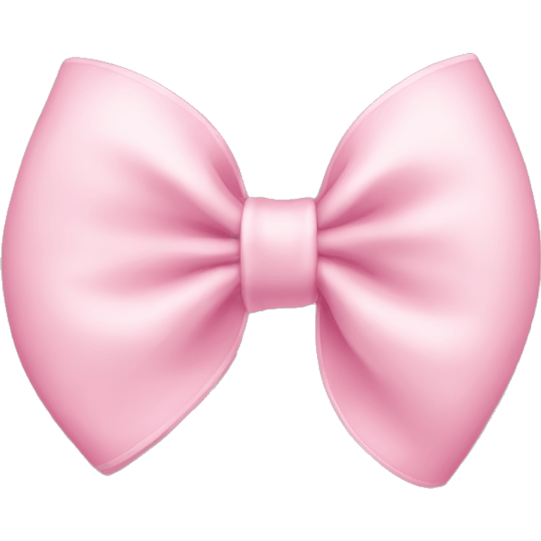 Light pink bow emoji