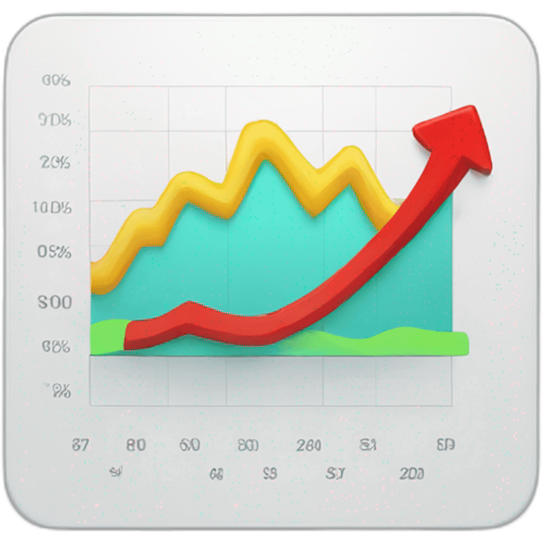 Sales chart 4k emoji