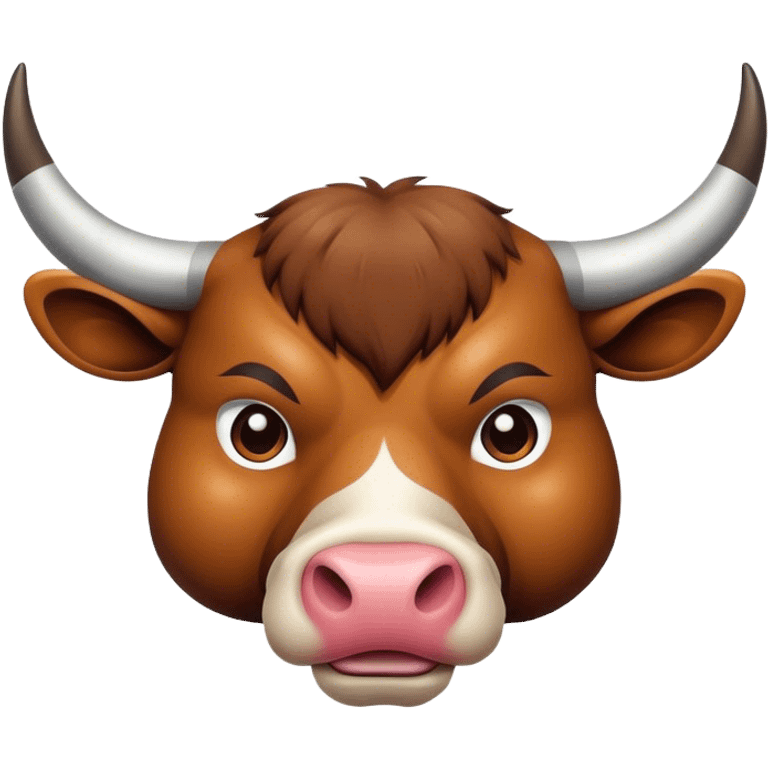 bull from top view emoji