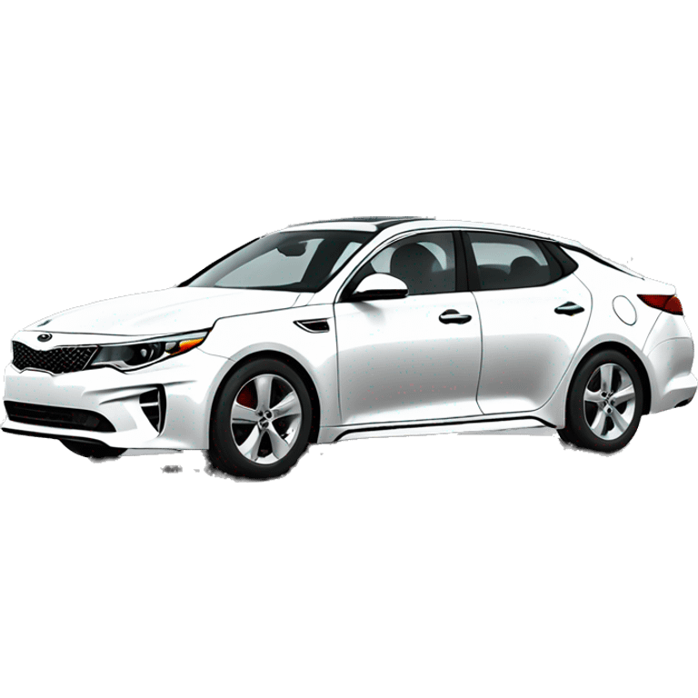 white kia optima emoji