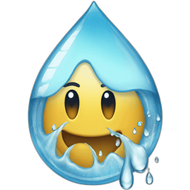 gotas de agua emoji