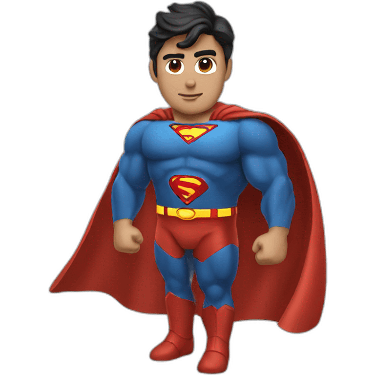 Tejas super man emoji