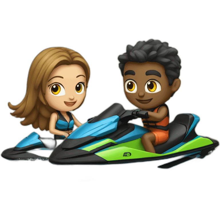 couple Jetski emoji