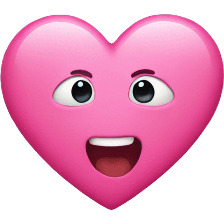 Pink hart  emoji