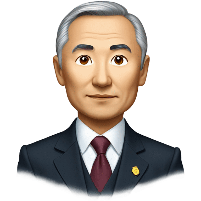 Nazarbaev President of Kazakhstan emoji