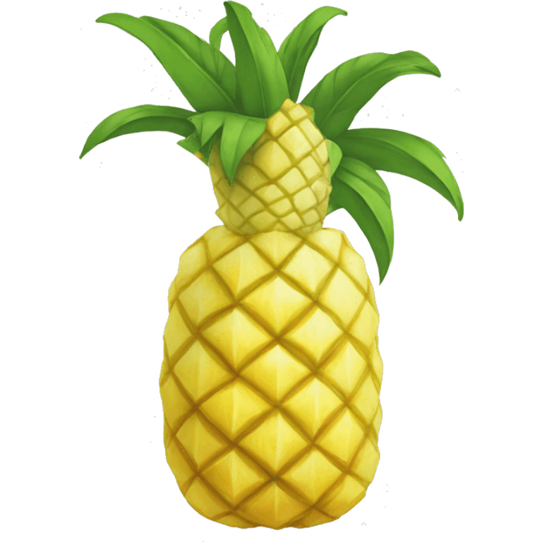 Chèvre qui pleure des ananas emoji