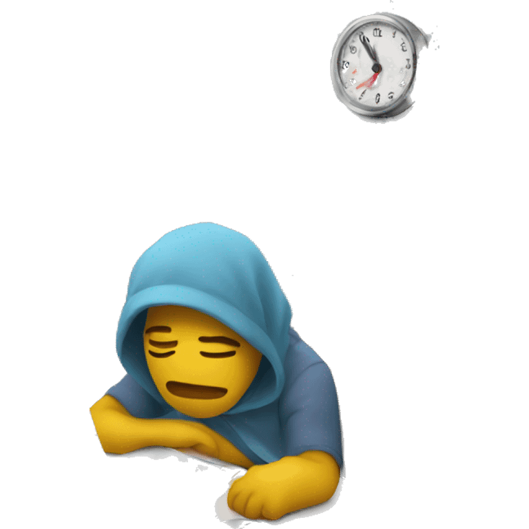 Working from home sick emoji