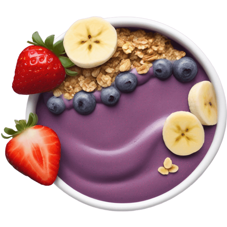 Açaí bowl emoji