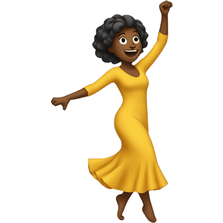 Woman dancing  emoji