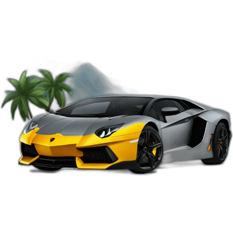 Lamborghini Aventador  emoji