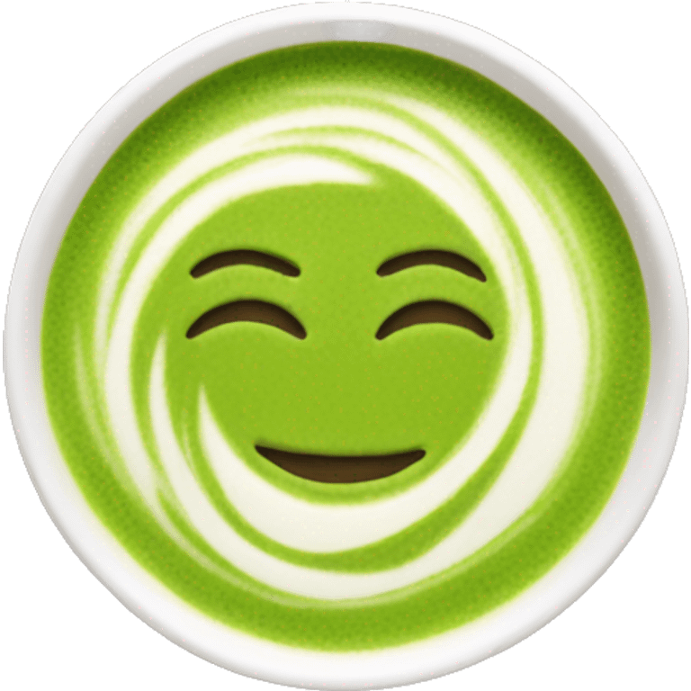 Matcha latte emoji