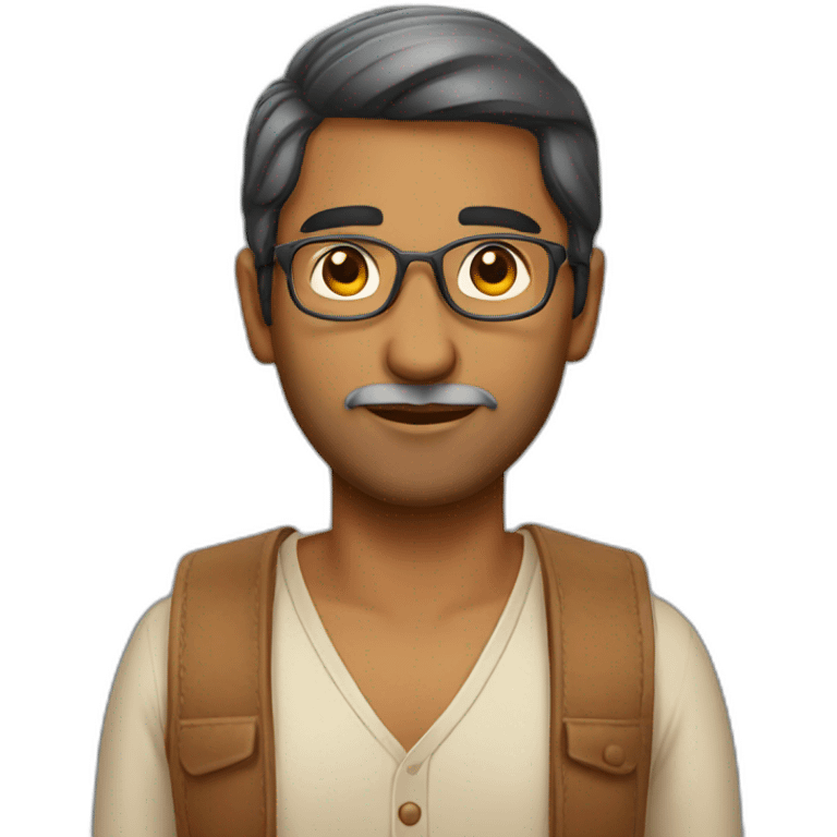 Smart Indian Man emoji