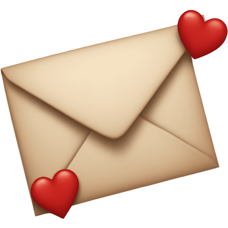 romantic letter emoji