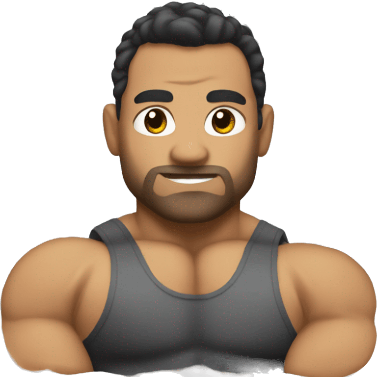 Me as a strong bodybuilder  emoji