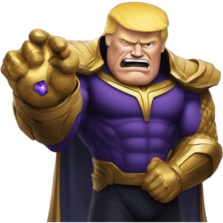 trump as thanos emoji